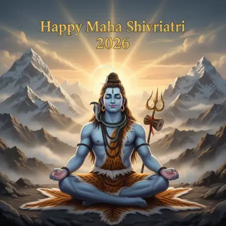 Free Happy Maha Shivratri 2026 Instagram Blessing Quotes Background Download