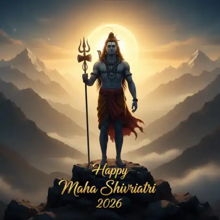 Free Happy Maha Shivratri 2026 Instagram Dp Photo Background Download