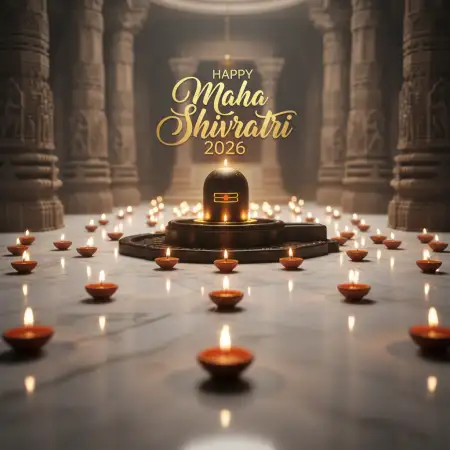 Happy Maha Shivratri 2026 Shiva Meditation Wallpaper - Free Happy Maha Shivratri 2026 Download