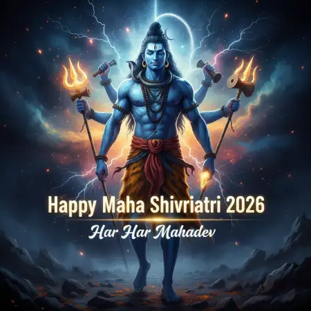 Happy Maha Shivratri 2026 Whatsapp Mahakal Dp Image - Free Happy Maha Shivratri 2026 Whatsapp Download