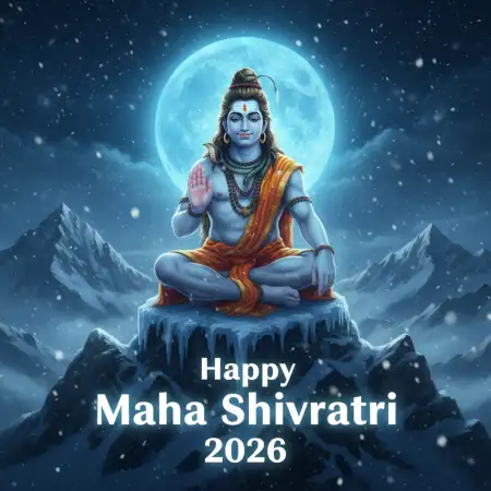 Happy Maha Shivratri 2026 Whatsapp Wishes Image Download - Free Happy Maha Shivratri 2026 Whatsapp Download