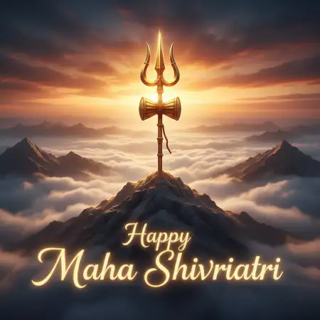 Happy Maha Shivratri Trishul Damru Images - Free Happy Maha Shivratri Download