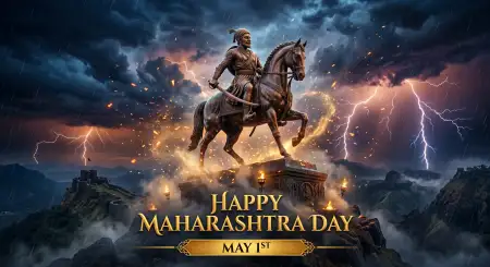 Happy Maharashtra Day 2026 Creative Poster Hd Free - Free Happy Maharashtra Day 2026 Download