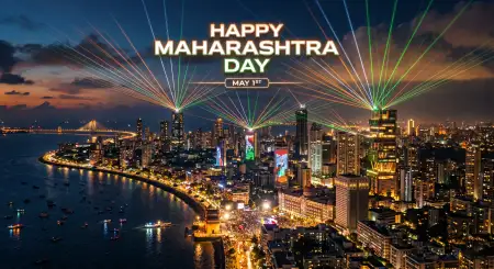 Happy Maharashtra Day 2026 Reels Background Images - Free Happy Maharashtra Day 2026 Download