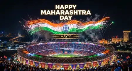 Happy Maharashtra Day 2026 Ultra Hd Festival Background Images - Free Happy Maharashtra Day 2026 Download