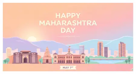 Happy Maharashtra Day 2026 Vector Design Free - Free Happy Maharashtra Day 2026 Download