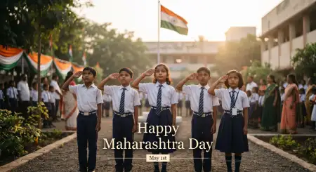 Happy Maharashtra Day 2026 Wishes Images Download - Free Happy Maharashtra Day 2026 Download