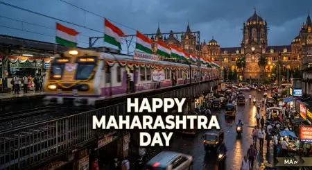 Happy Maharashtra Day 2026 Wishes Images For Instagram Reels - Free Happy Maharashtra Day 2026 Download