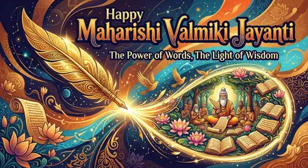 happy maharishi valmiki jayanti 2026 instagram post - Happy Maharishi Valmiki Jayanti 2026