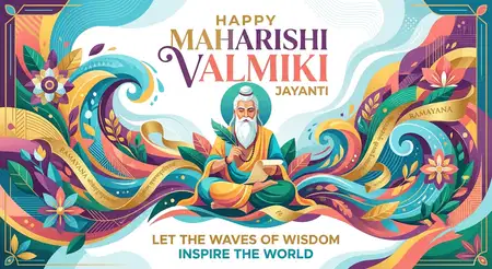 happy maharishi valmiki jayanti divine blessings and motivational quotes