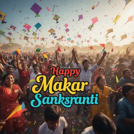 Free Happy Makar Sankranti 2026 Banner Design Background Download