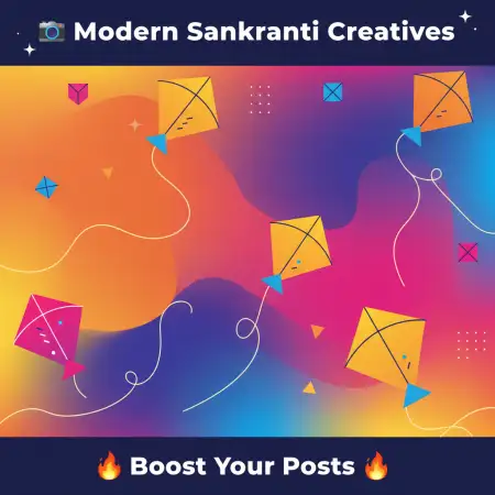 Free Happy Makar Sankranti 2026 Ghibli Style Images Background Download