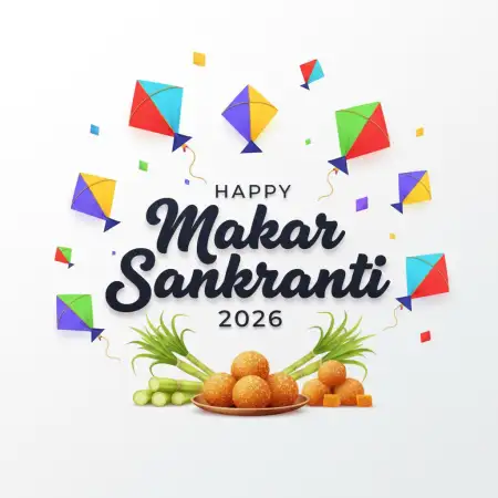 Free Happy Makar Sankranti 2026 Shayari Hindi Background Download