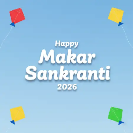 Free Happy Makar Sankranti 2026 Social Media Post Design Background Download