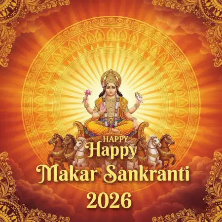 Free Happy Makar Sankranti 2026 Wishes For Loved Ones Background Download
