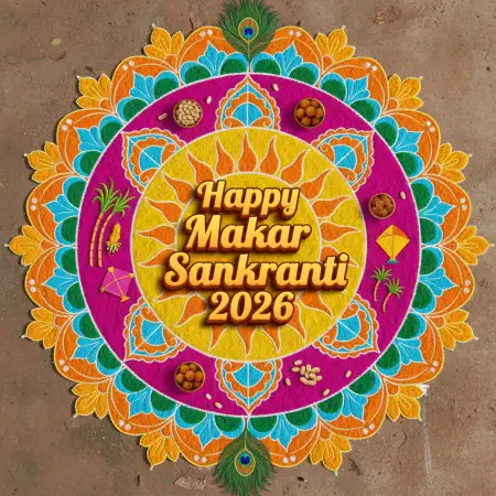 Free Happy Makar Sankranti 2026 Wishes In Hindi Background Download
