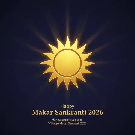 Free Happy Makar Sankranti 2026 Wishes In Simple English Words Background Download