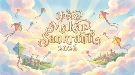 Free Happy Makar Sankranti 2026 Youtube Thumbnail Background Download