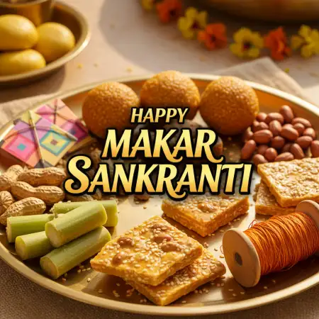 Free Happy Makar Sankranti Greetings 2026 Background Download