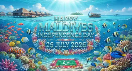 Happy Maldives Independence Day Festival Poster - Free Maldives Independence Day 2026 Download