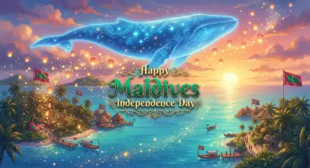 Happy Maldives Independence Day Hd Wallpaper - Free Maldives Independence Day 2026 Download
