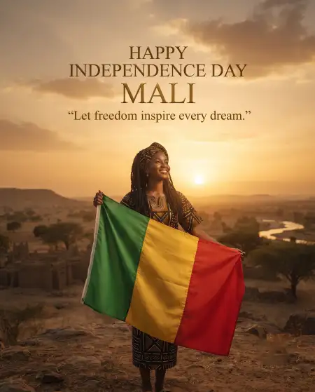 happy mali independence day 2026 - Mali Independence Day Background 2026