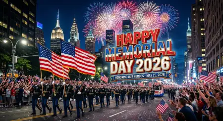 Happy Memorial Day 2026 American Freedom Graphics - Free Happy Memorial Day 2026 Download