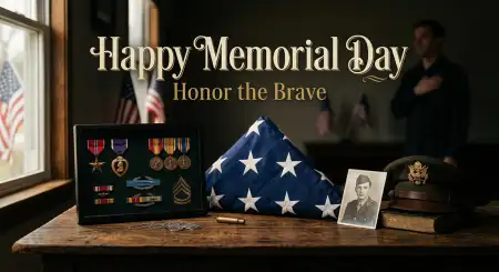 Happy Memorial Day 2026 Brave Heroes Tribute Images - Free Happy Memorial Day 2026 Download