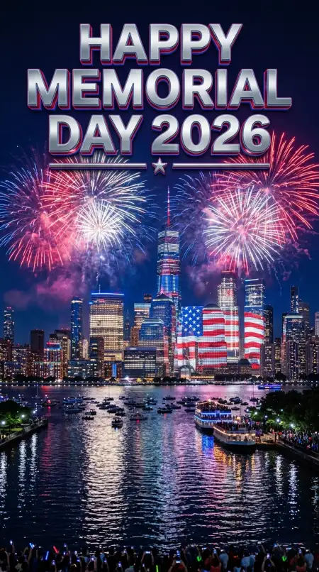 Happy Memorial Day 2026 Freedom Celebration Posters - Free Happy Memorial Day 2026 Download