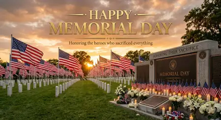 Happy Memorial Day 2026 Inspirational Memorial Graphics - Free Happy Memorial Day 2026 Download