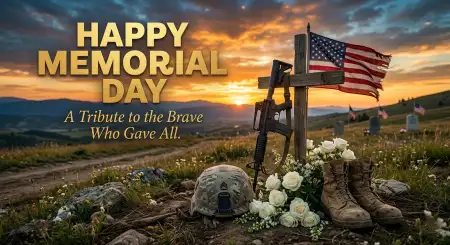 Happy Memorial Day 2026 Memorial Tribute Social Graphics - Free Happy Memorial Day 2026 Download