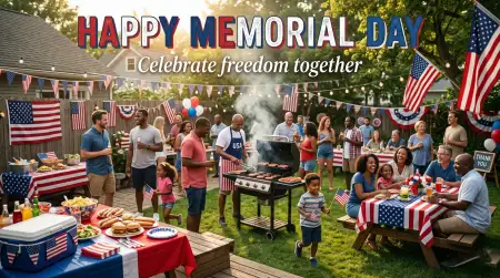 Happy Memorial Day 2026 Patriotic Social Media Templates - Free Happy Memorial Day 2026 Download