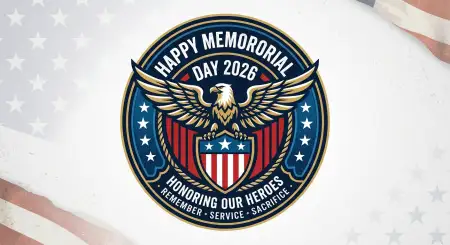 Happy Memorial Day 2026 Tribute Typography Designs - Free Happy Memorial Day 2026 Download