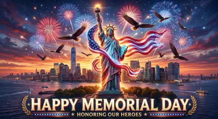 Happy Memorial Day Greeting Card 2026 Hd Images - Free Happy Memorial Day 2026 Download
