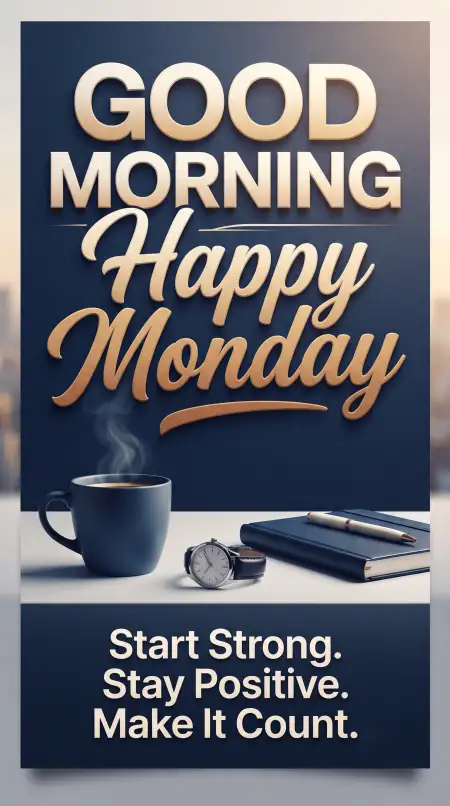happy monday morning wishes