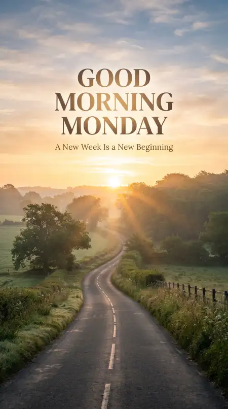 happy monday new week - Monday Good Morning