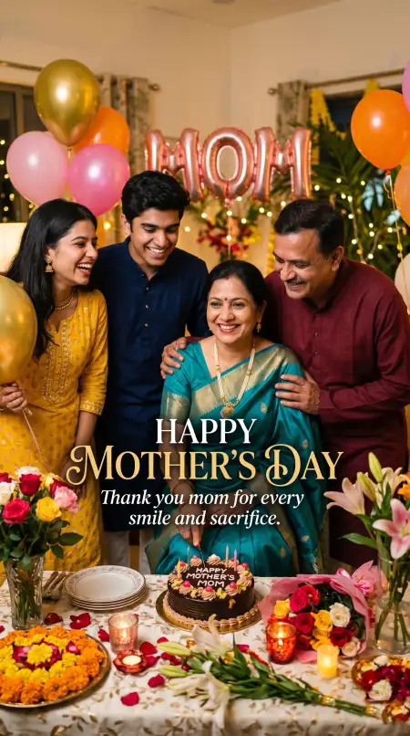 Happy Mothers Day Celebration Captions - Free Mothers Day Status Download