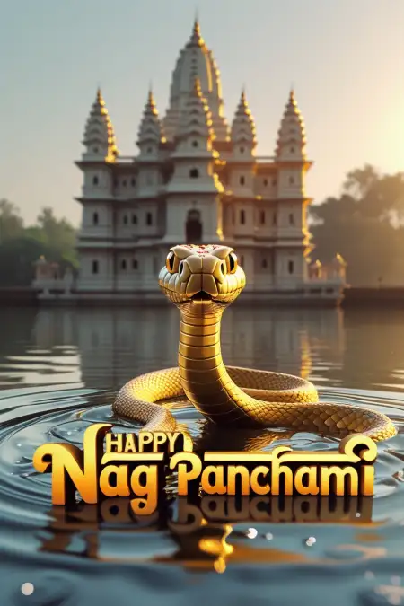 Happy Nag Panchami Wishes With Sanskrit Shloka - Free Happy Nag Panchami Download