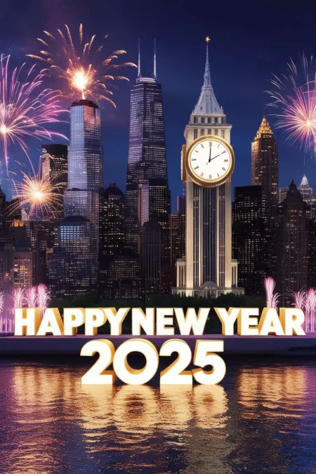 Happy New Year 2025 Wishes Images Free - Free Related Happy New Year 2025 Wish Image