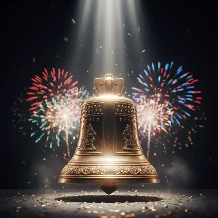 Happy New Year 2026 Background Landscape - Free Happy New Year 2026 Background Download