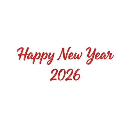 Free Happy New Year 2026 Confetti Png PNG Image Download
