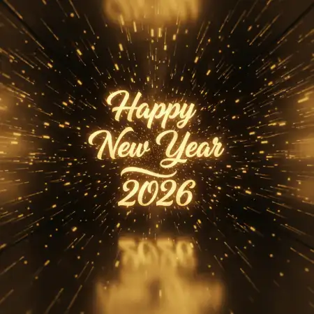 Free Happy New Year 2026 Corporate Greeting Design Background Download