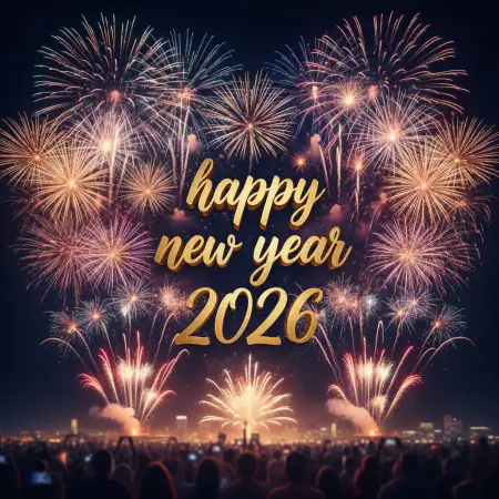 Free Happy New Year 2026 Creative Banner Background Background Download
