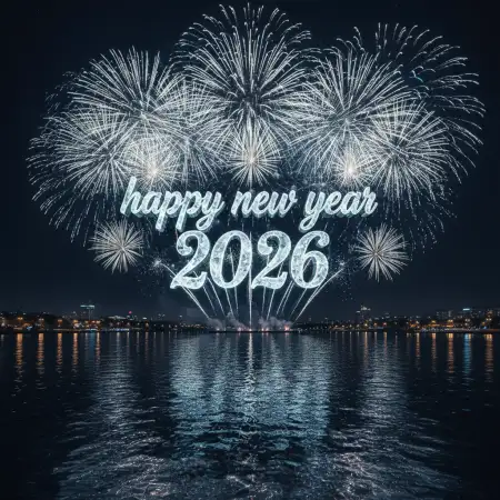 Free Happy New Year 2026 Fireworks Background Background Download