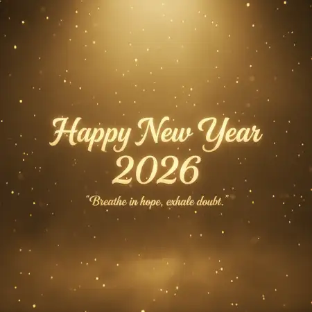 Happy New Year 2026 Greeting Card Aesthetic - Free Happy New Year Download