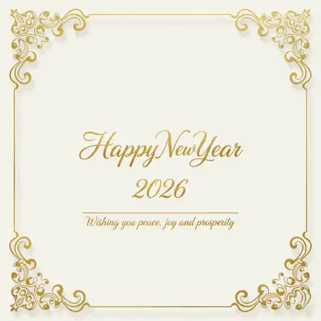 Happy New Year 2026 Greeting Card Night Celebration - Free Happy New Year Download