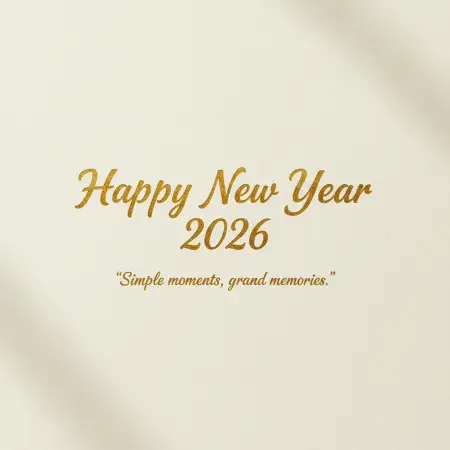 Happy New Year 2026 Greeting Card Png - Free Happy New Year Download