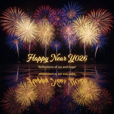 Happy New Year 2026 Greeting Card With Confetti - Free Happy New Year Download