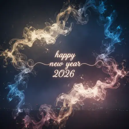 Free Happy New Year 2026 Hd Banner Background Download