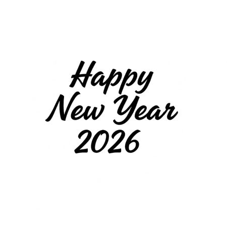 Free Happy New Year 2026 High Resolution Png PNG Image Download